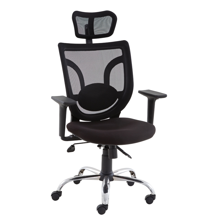 TUNA MESH MÜDÜR KROM - Ofis mobilyası - Ofis mobilyaları