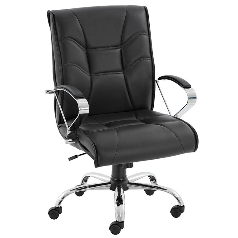 BAŞAK KISA MÜDÜR KROM - Ofis mobilyası - Ofis mobilyaları