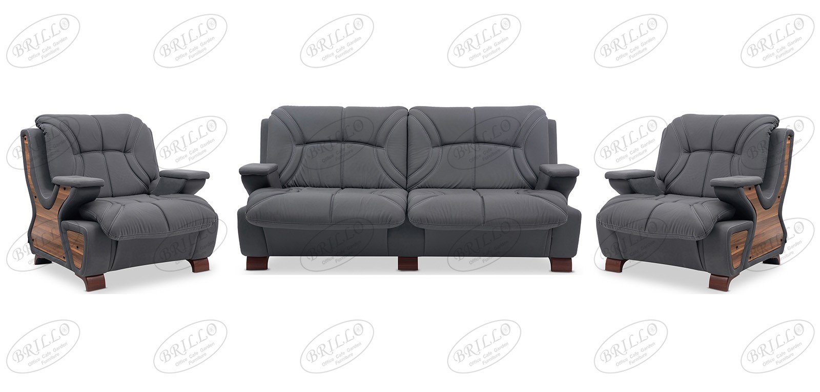 Ottoman Üçlü Oturma Grubu - Ofis mobilyası - Ofis mobilyaları