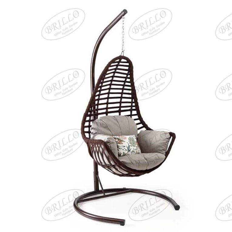 Likya Makrome İp Örgü Salıncak - Ofis mobilyası - Ofis mobilyaları