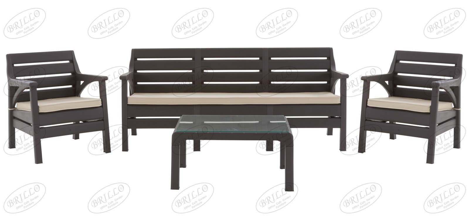 Miami Üçlü Oturma Grubu - Ofis mobilyası - Ofis mobilyaları