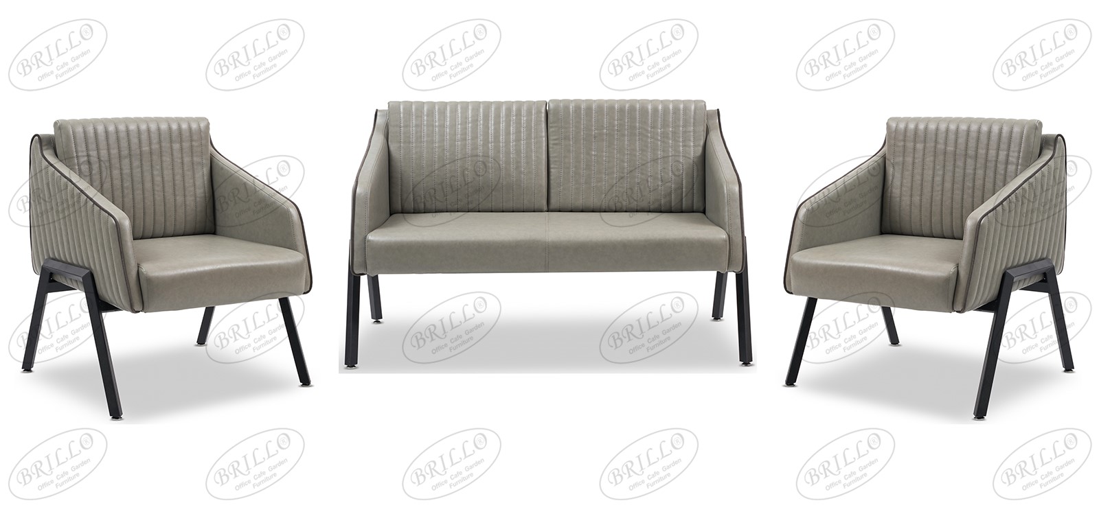 Flat İkili Oturma Grubu - Ofis mobilyası - Ofis mobilyaları