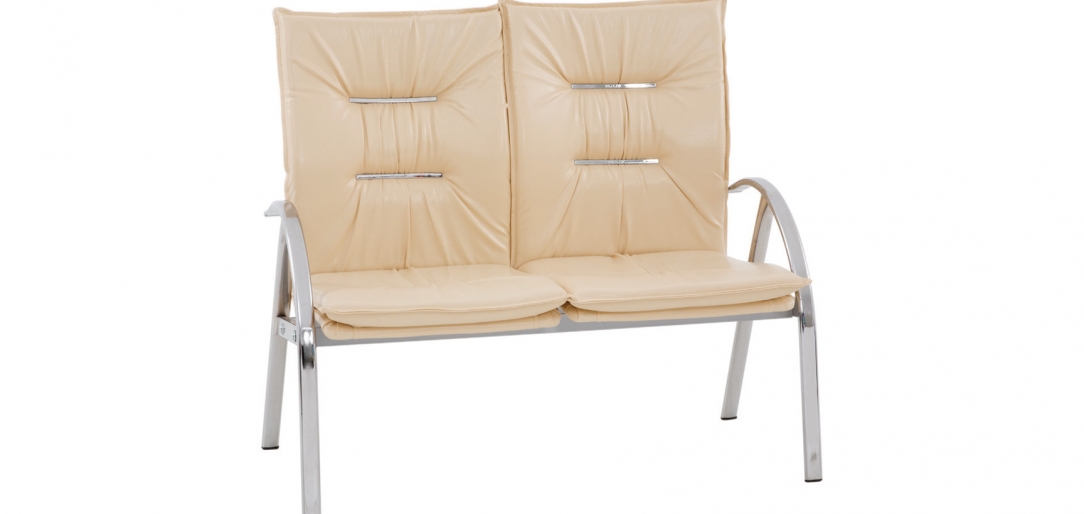 MİNİMONO İKİLİ BEKLEME KROM - Ofis mobilyası - Ofis mobilyaları