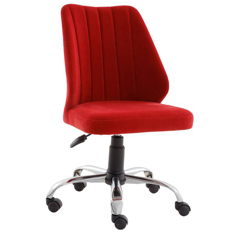 MİNA BERJER KUMAŞ SEKRETER KROM - Ofis mobilyası - Ofis mobilyaları