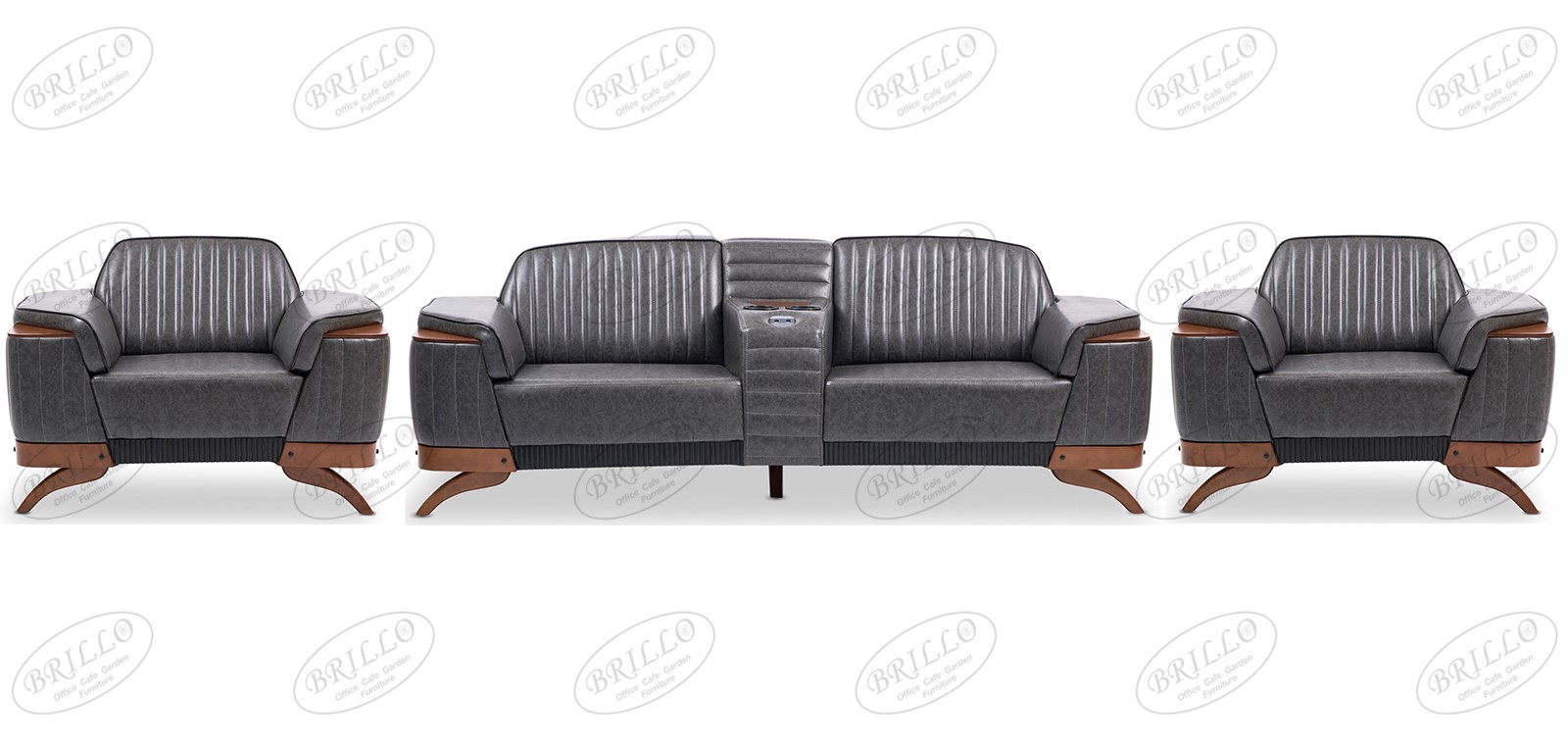 Business Üçlü Oturma Grubu - Ofis mobilyası - Ofis mobilyaları