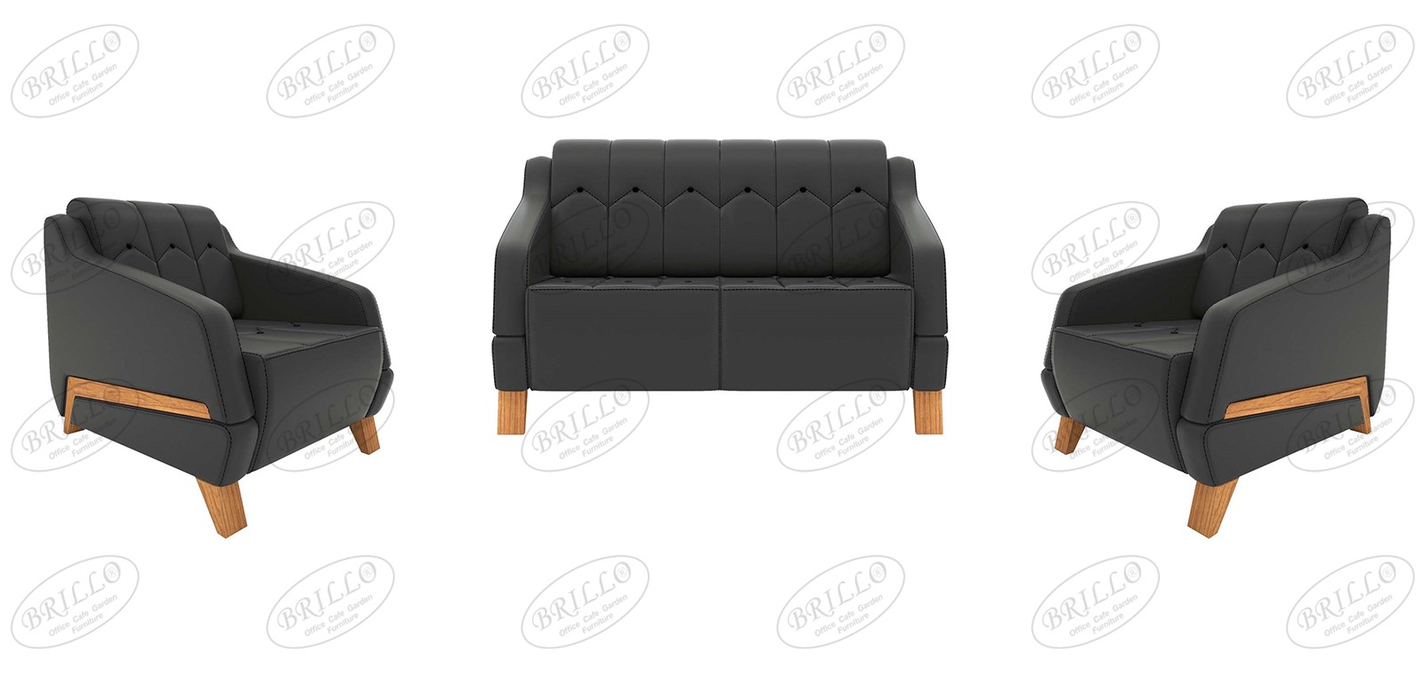 Crown İkili Oturma Grubu - Ofis mobilyası - Ofis mobilyaları