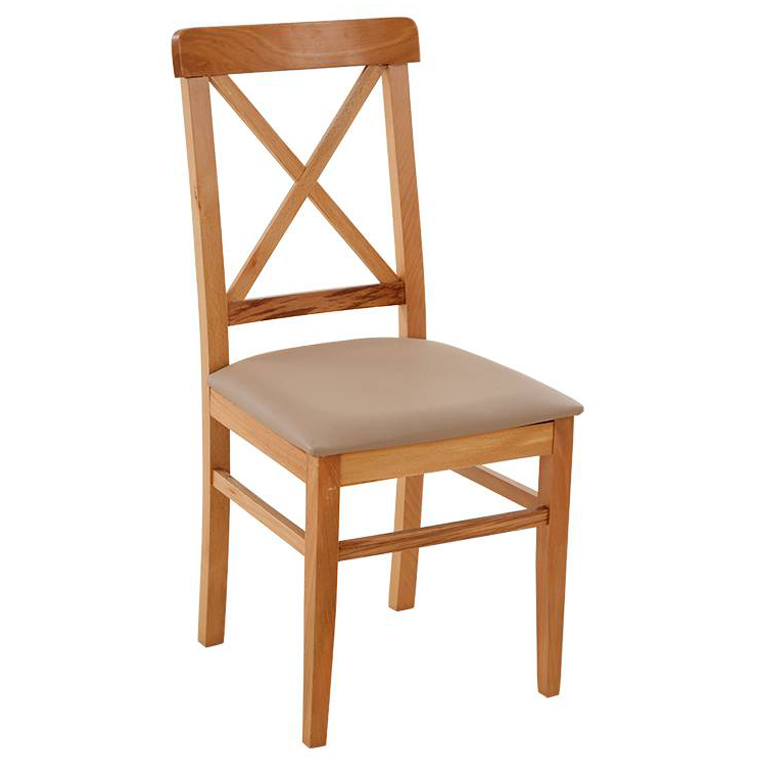 EKO ÇAPRAZ AHŞAP SANDALYE - Ofis mobilyası - Ofis mobilyaları