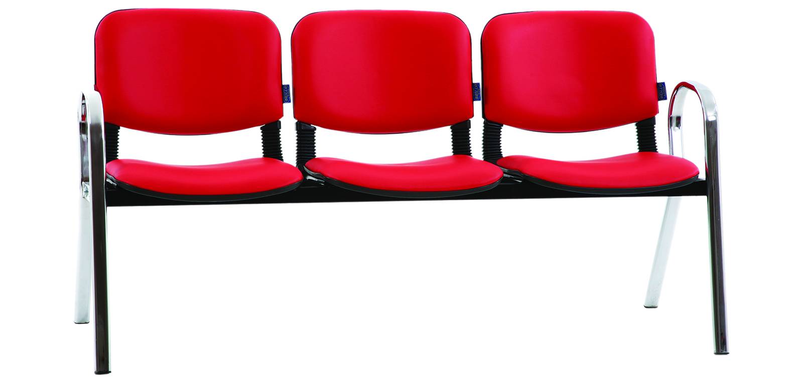 FORM ÜÇLÜ BEKLEME KROM - Ofis mobilyası - Ofis mobilyaları