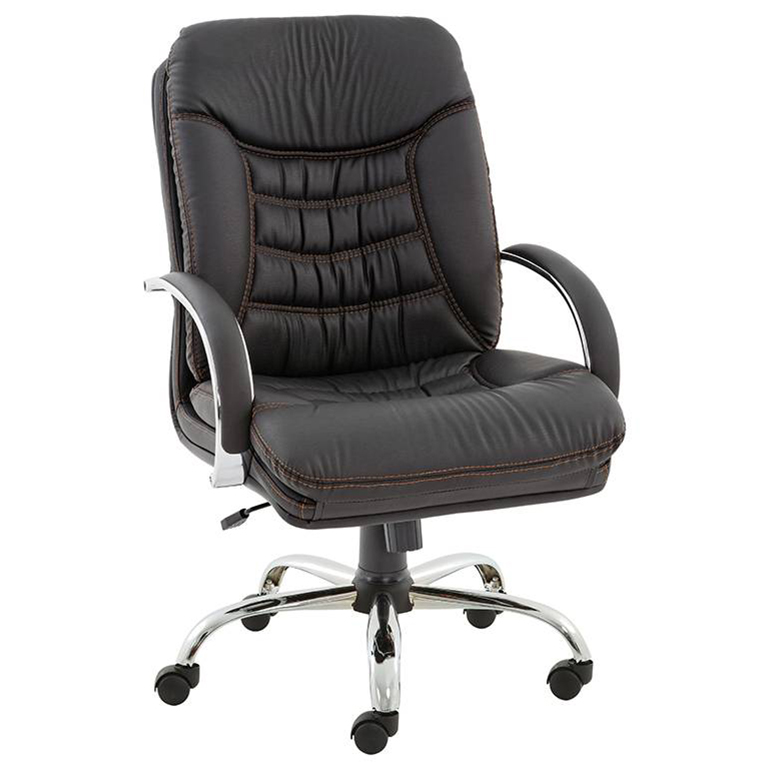 FALCANO KISA MÜDÜR KROM - Ofis mobilyası - Ofis mobilyaları