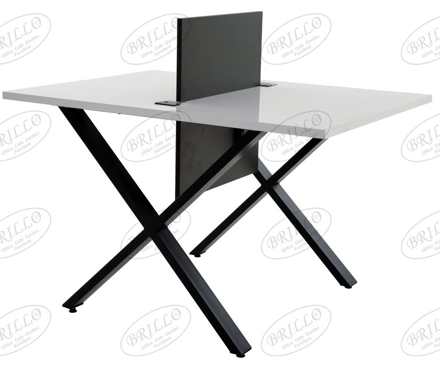 X İkili Çalışma Masası Ayarlı 100 Lük - Ofis mobilyası - Ofis mobilyaları
