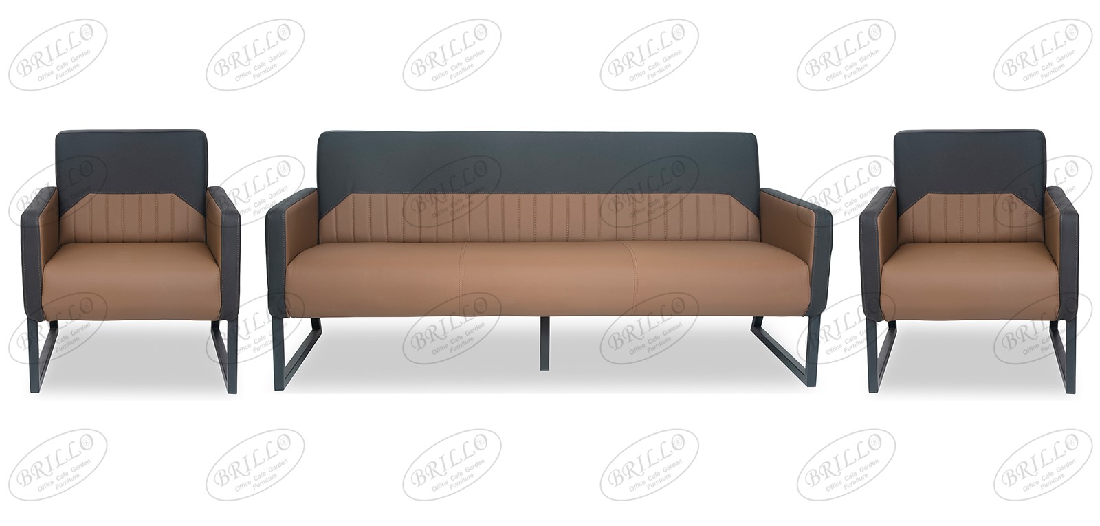 Bravo Üçlü Oturma Grubu - Ofis mobilyası - Ofis mobilyaları