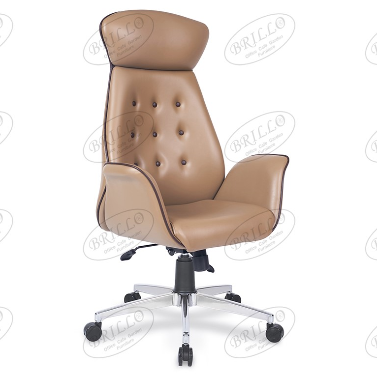 POLO DÜĞMELİ MÜDÜR KROM - Ofis mobilyası - Ofis mobilyaları