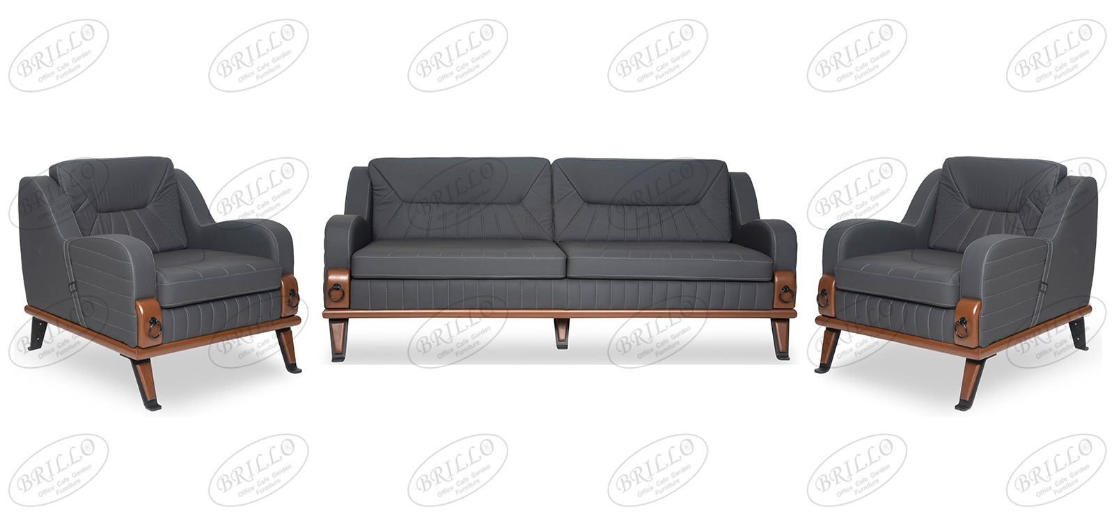 Escape Üçlü Oturma Grubu - Ofis mobilyası - Ofis mobilyaları