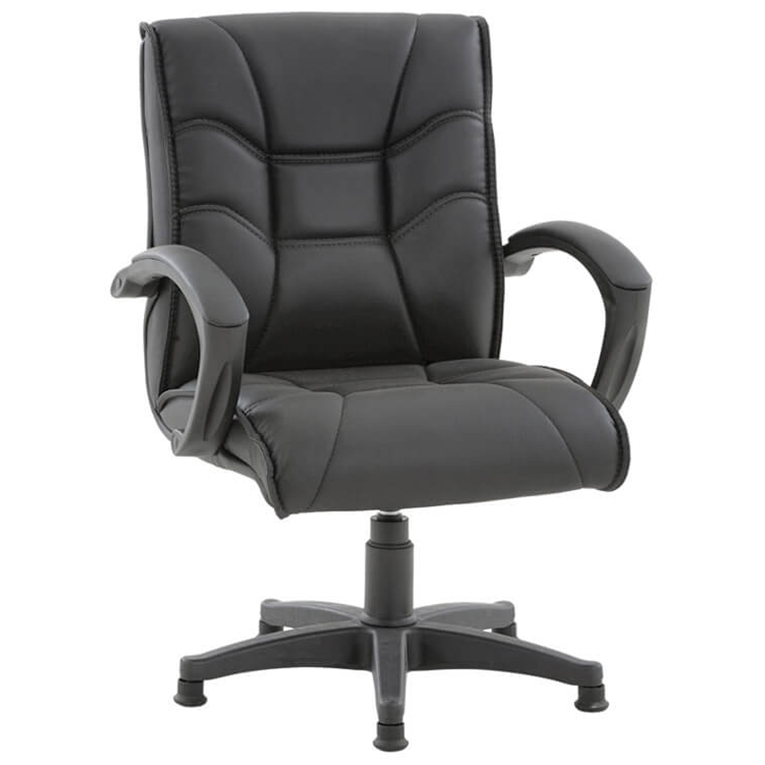 BAŞAK DÖNER MİSAFİR PLASTİK SİYAH - Ofis mobilyası - Ofis mobilyaları