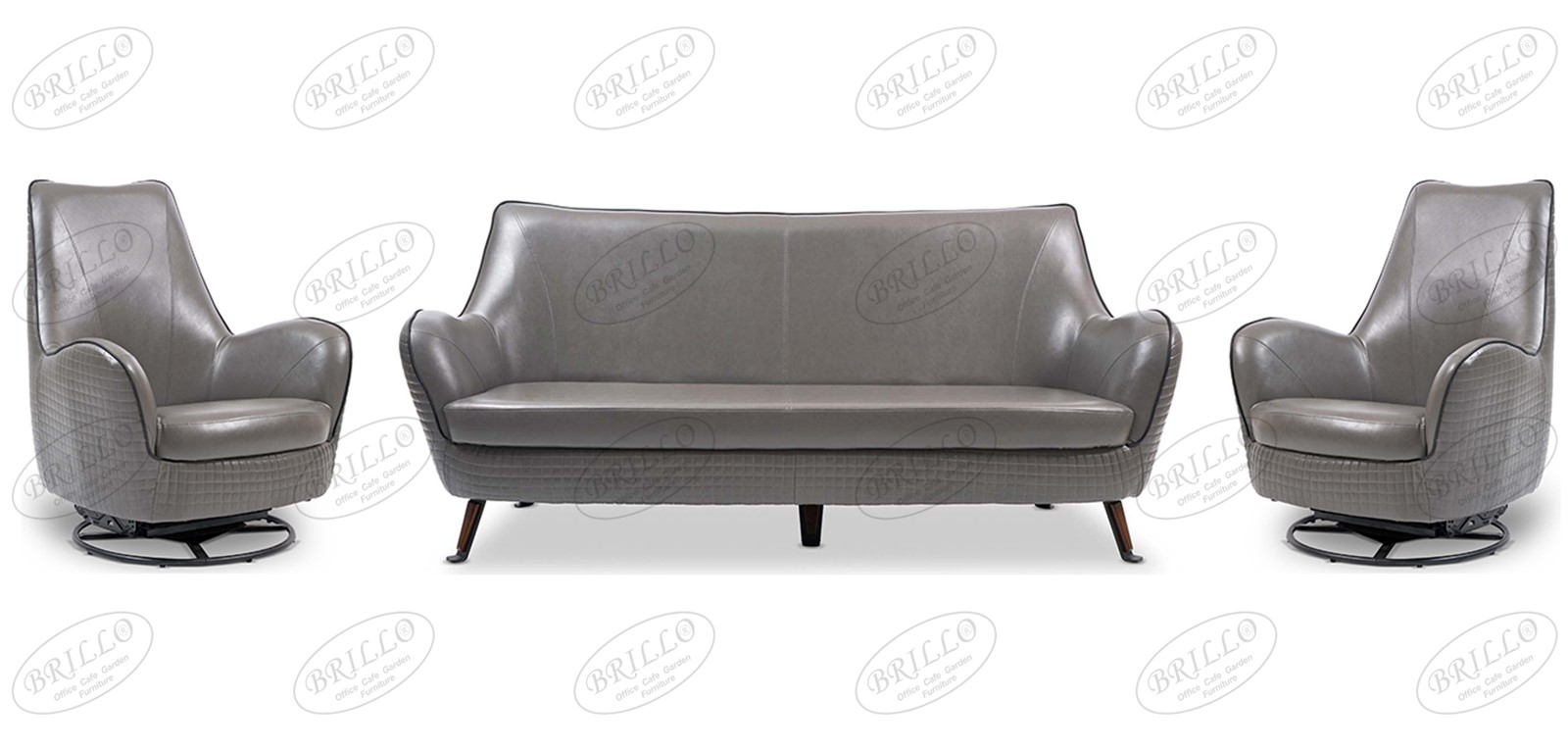 Bugatti Üçlü Oturma Grubu - Ofis mobilyası - Ofis mobilyaları