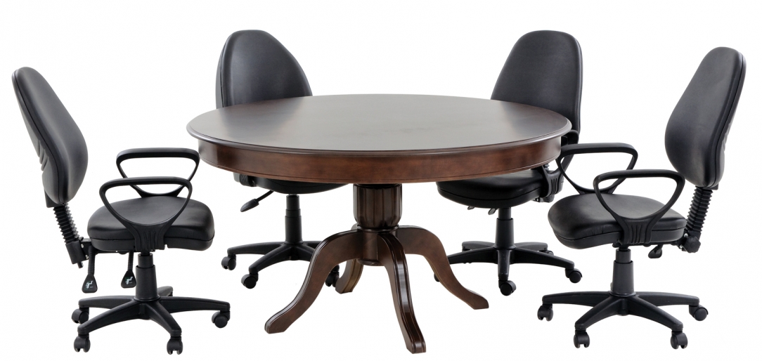 YUVARLAK 140LIK TOPLANTI MASASI MDF - Ofis mobilyası - Ofis mobilyaları