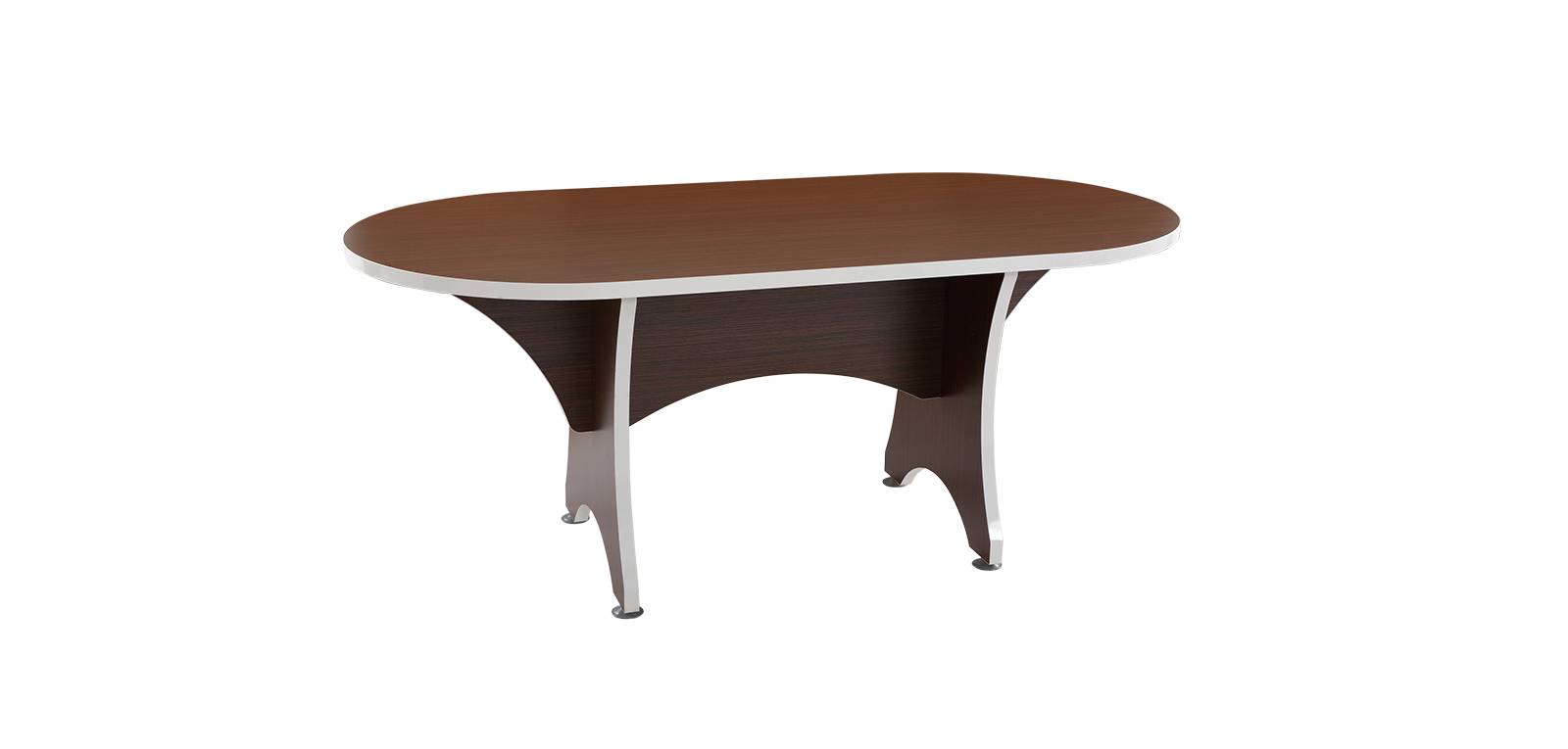 YUMRU TOPLANTI MASASI 210X90 (36mm) - Ofis mobilyası - Ofis mobilyaları