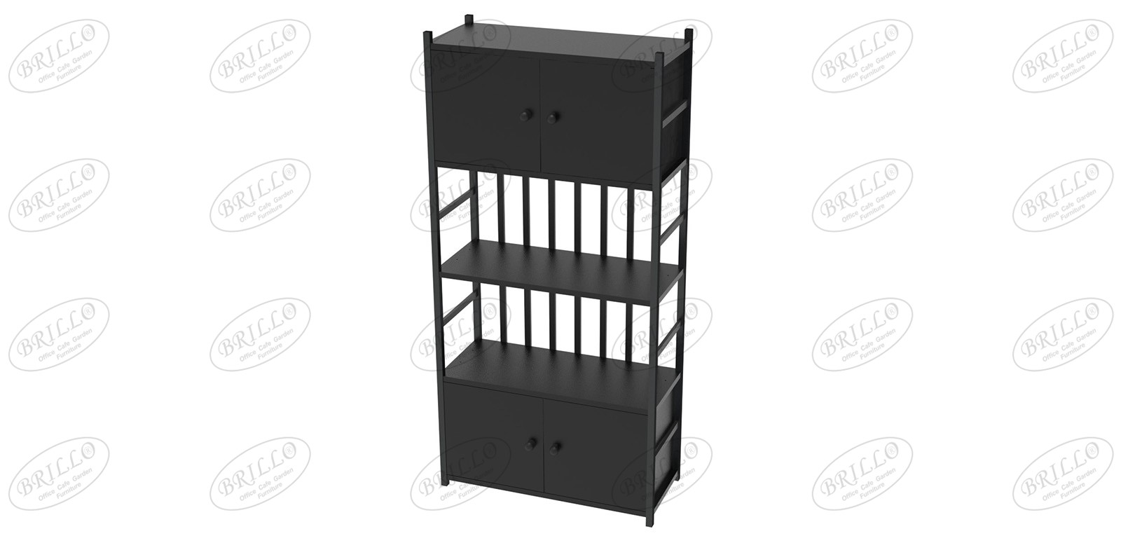 Toli Çift Dolaplı 5'li Raf (Dikey) - Ofis mobilyası - Ofis mobilyaları