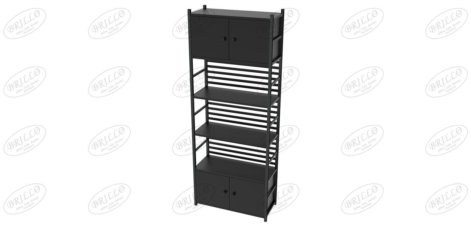 Toli Çift Dolaplı 6'lı Raf (Yatay) - Ofis mobilyası - Ofis mobilyaları