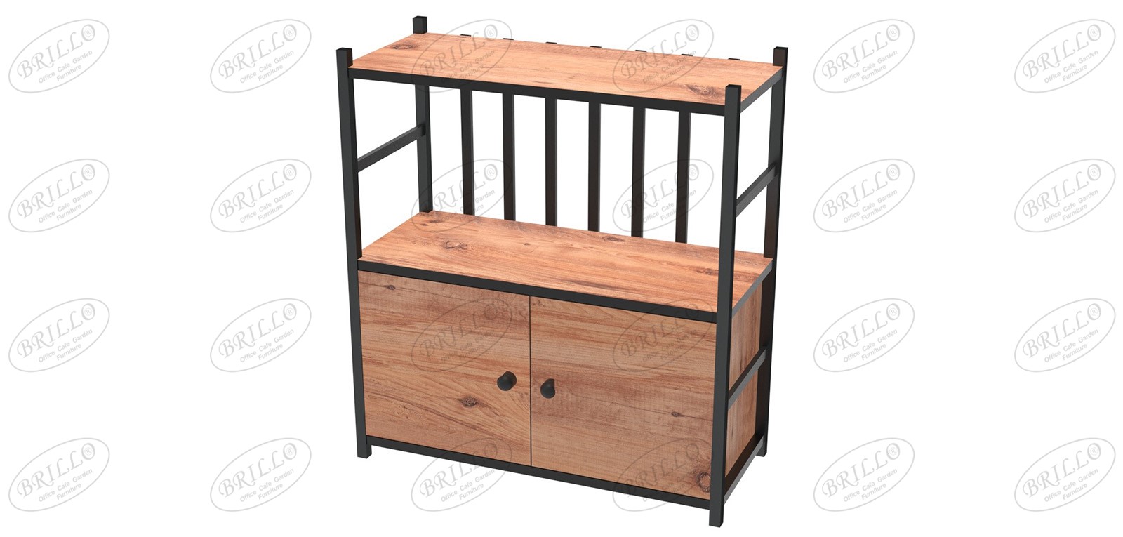 Toli Tek Dolaplı 3'lü Raf (Dikey) - Ofis mobilyası - Ofis mobilyaları