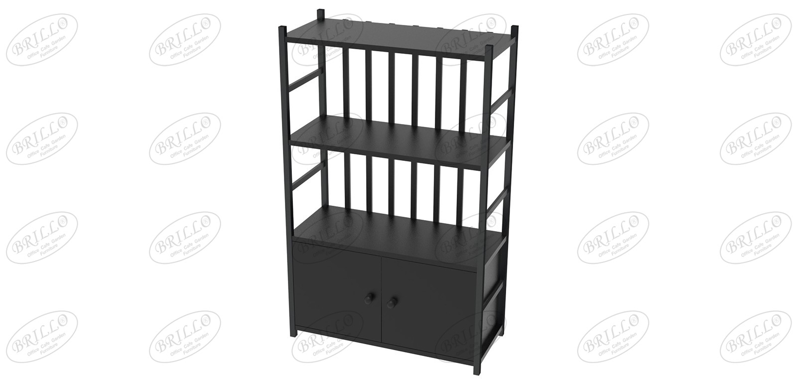 Toli Tek Dolaplı 4'lü Raf (Dikey) - Ofis mobilyası - Ofis mobilyaları