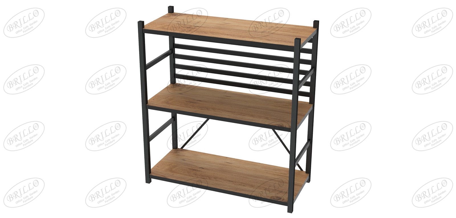 Toli 3'lü Raf (Yatay) - Ofis mobilyası - Ofis mobilyaları