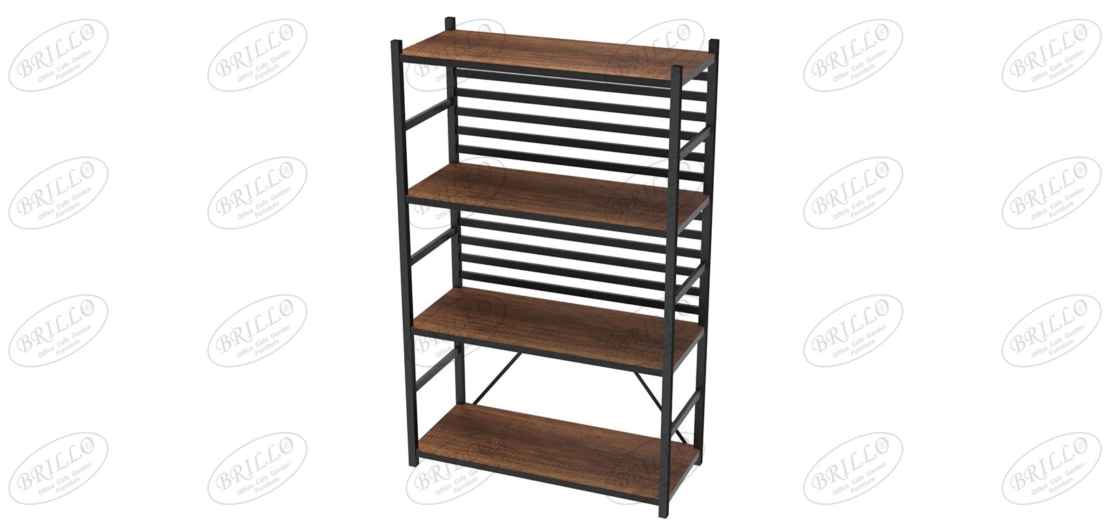 Toli 4'lü Raf (Yatay) - Ofis mobilyası - Ofis mobilyaları