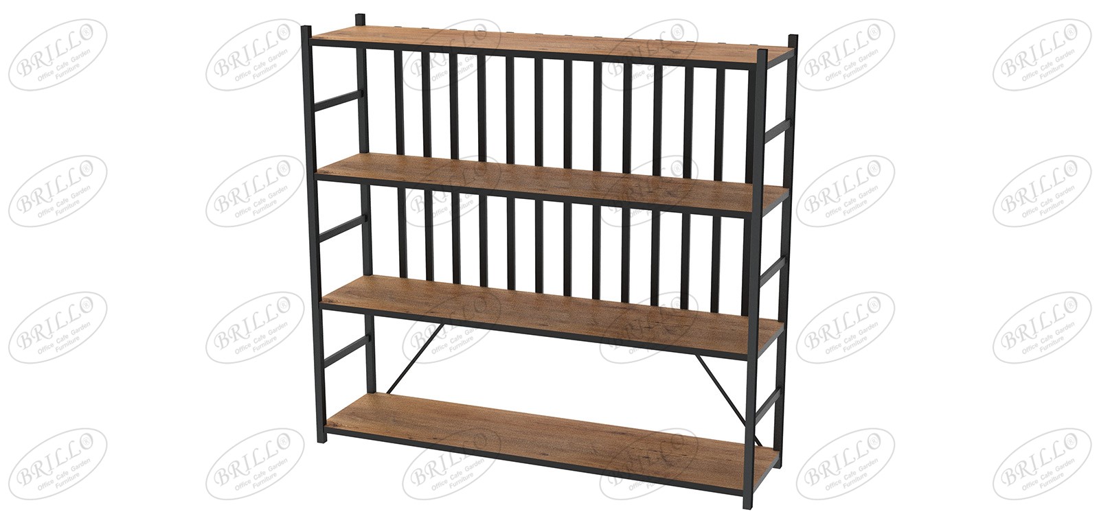 Toli 4'lü Raf 120 cm (Dikey) - Ofis mobilyası - Ofis mobilyaları