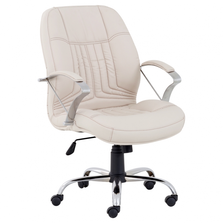 NİDA KISA MÜDÜR KROM - Ofis mobilyası - Ofis mobilyaları