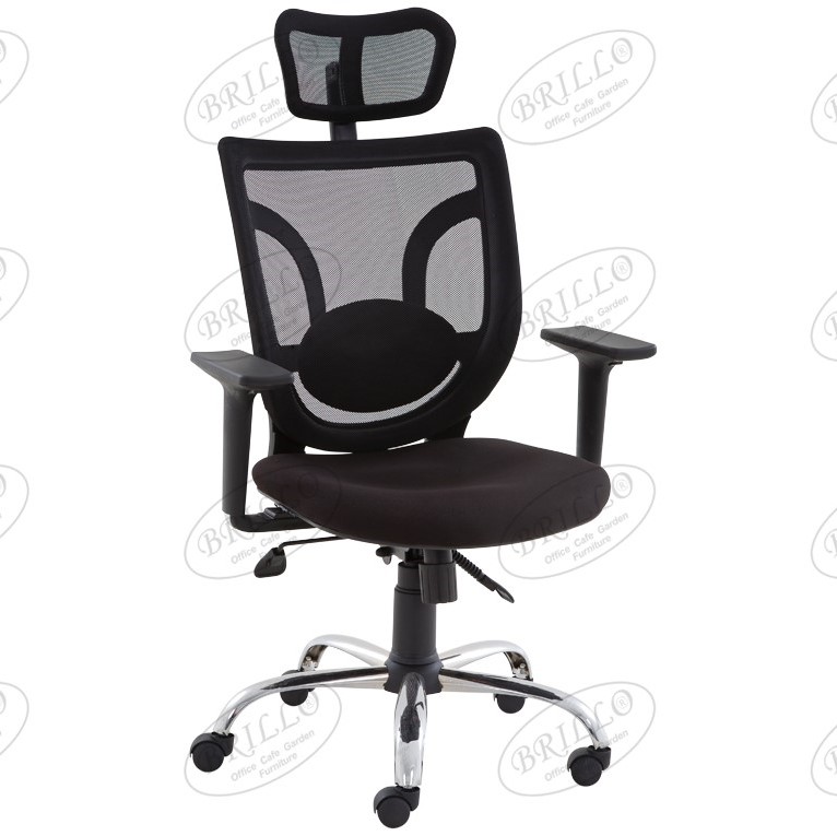 TUNA MESH MÜDÜR KROM - Ofis mobilyası - Ofis mobilyaları