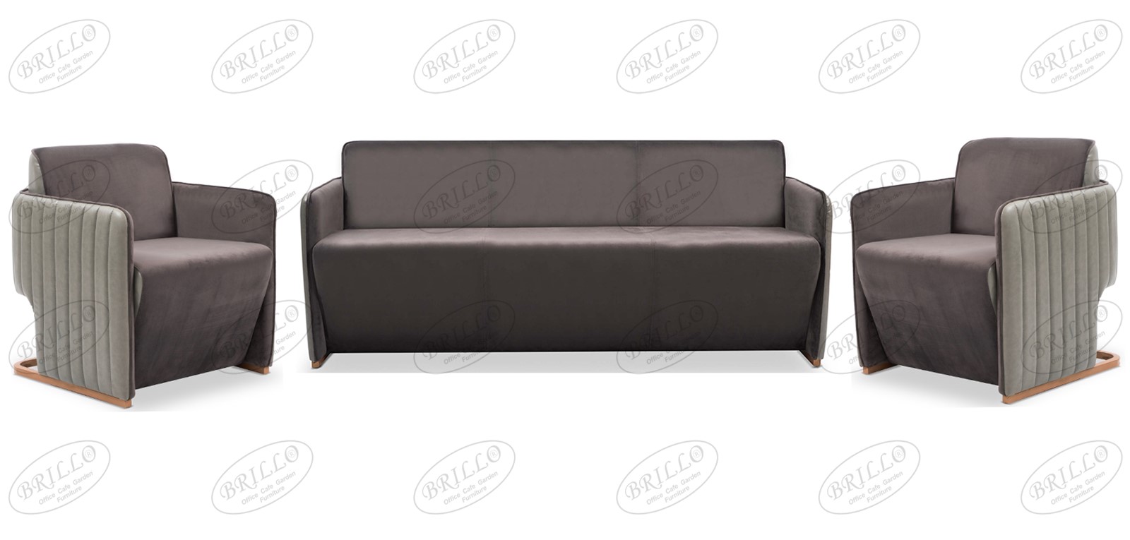 Cross Üçlü Oturma Grubu - Ofis mobilyası - Ofis mobilyaları