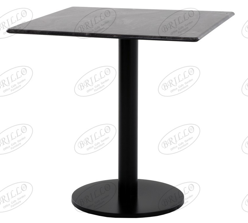 Berk 70x70 Yemek Masası Yuvarlak Siyah Ayak 40Q - Ofis mobilyası - Ofis mobilyaları