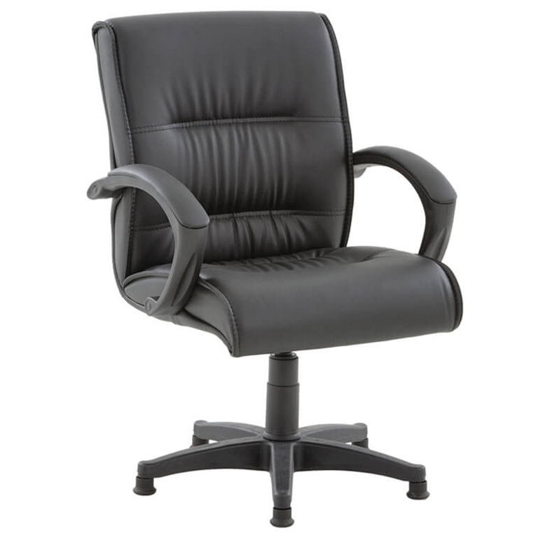 NOVA DÖNER MİSAFİR PLASTİK SİYAH - Ofis mobilyası - Ofis mobilyaları