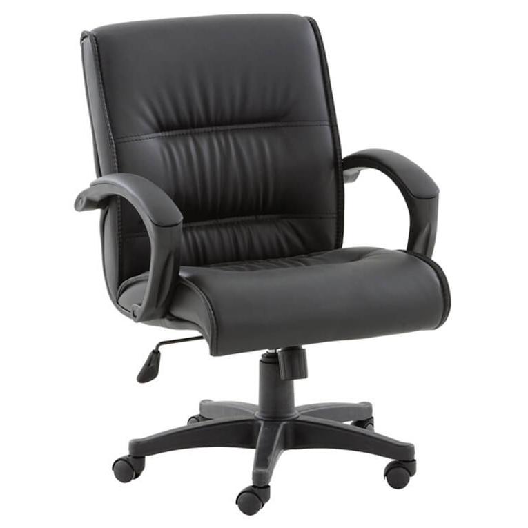 NOVA KISA MÜDÜR PLASTİK SİYAH - Ofis mobilyası - Ofis mobilyaları