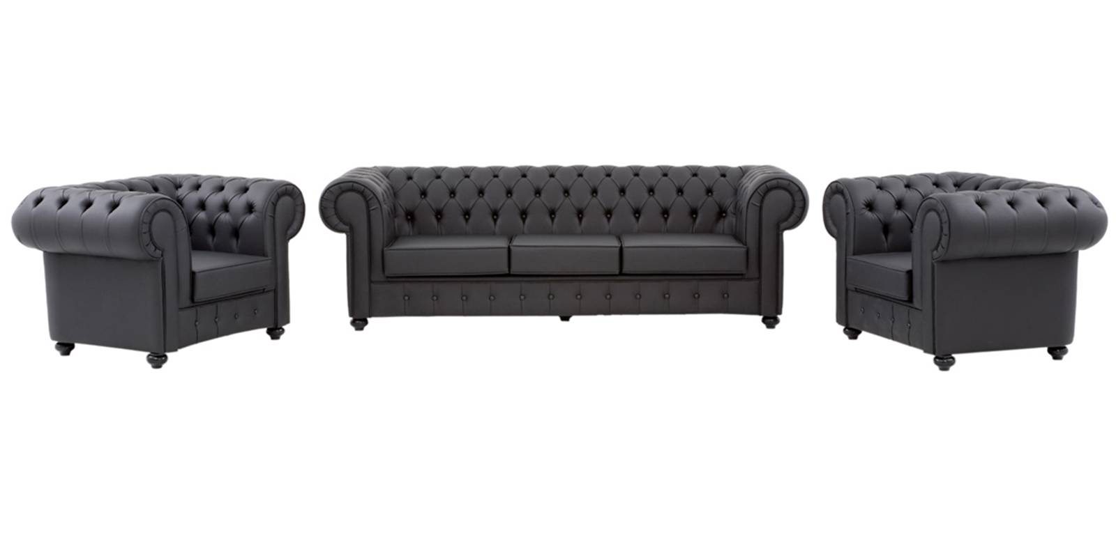 CHESTER ÜÇLÜ OTURMA GRUBU - Ofis mobilyası - Ofis mobilyaları