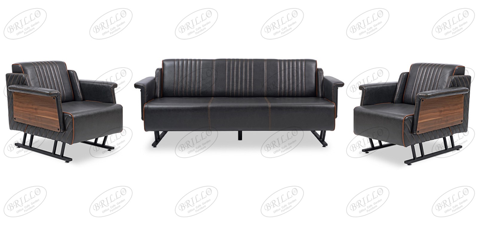 Bowie Üçlü Oturma Grubu - Ofis mobilyası - Ofis mobilyaları