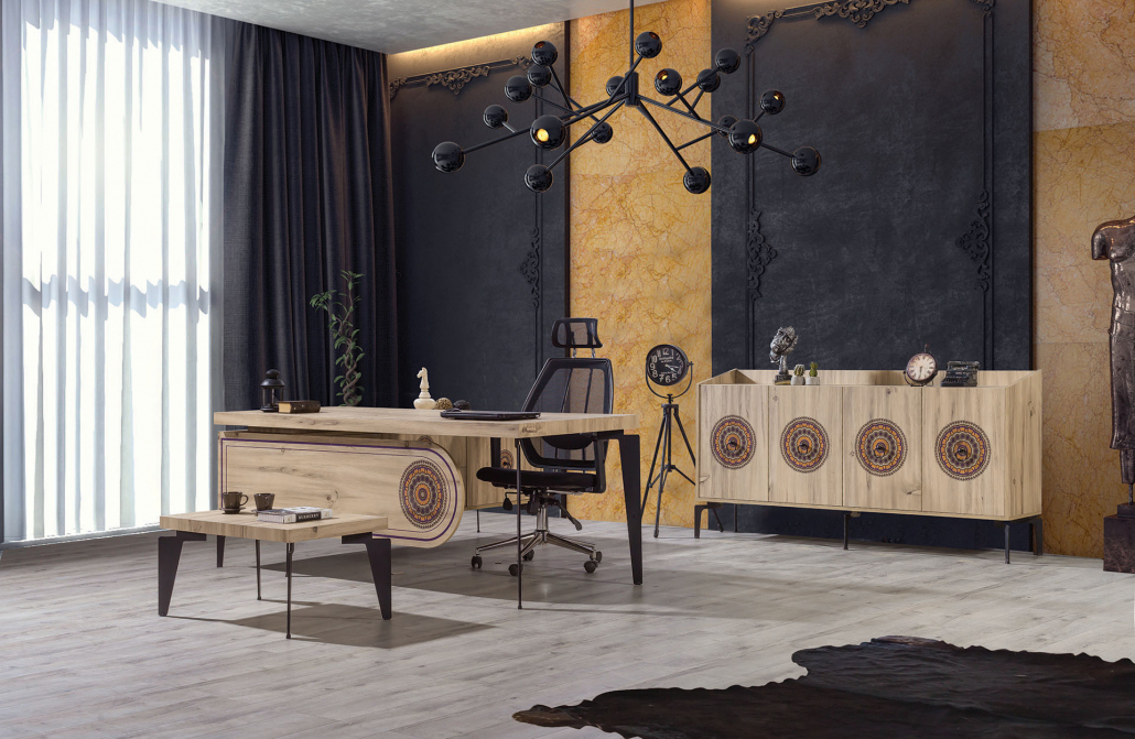 İZNİK SİYAH BASKI - Ofis mobilyası - Ofis mobilyaları