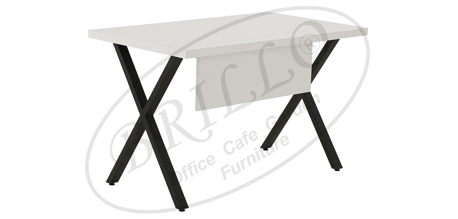 X Masa 120 lik - Ofis mobilyası - Ofis mobilyaları
